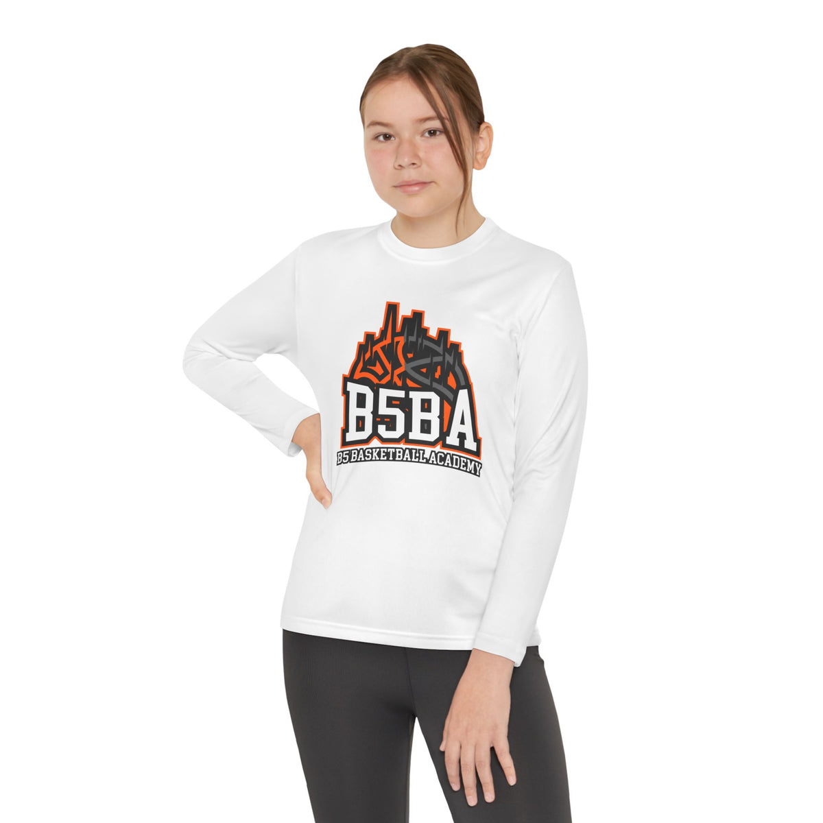 B5BA Youth Long Sleeve Competitor Tee