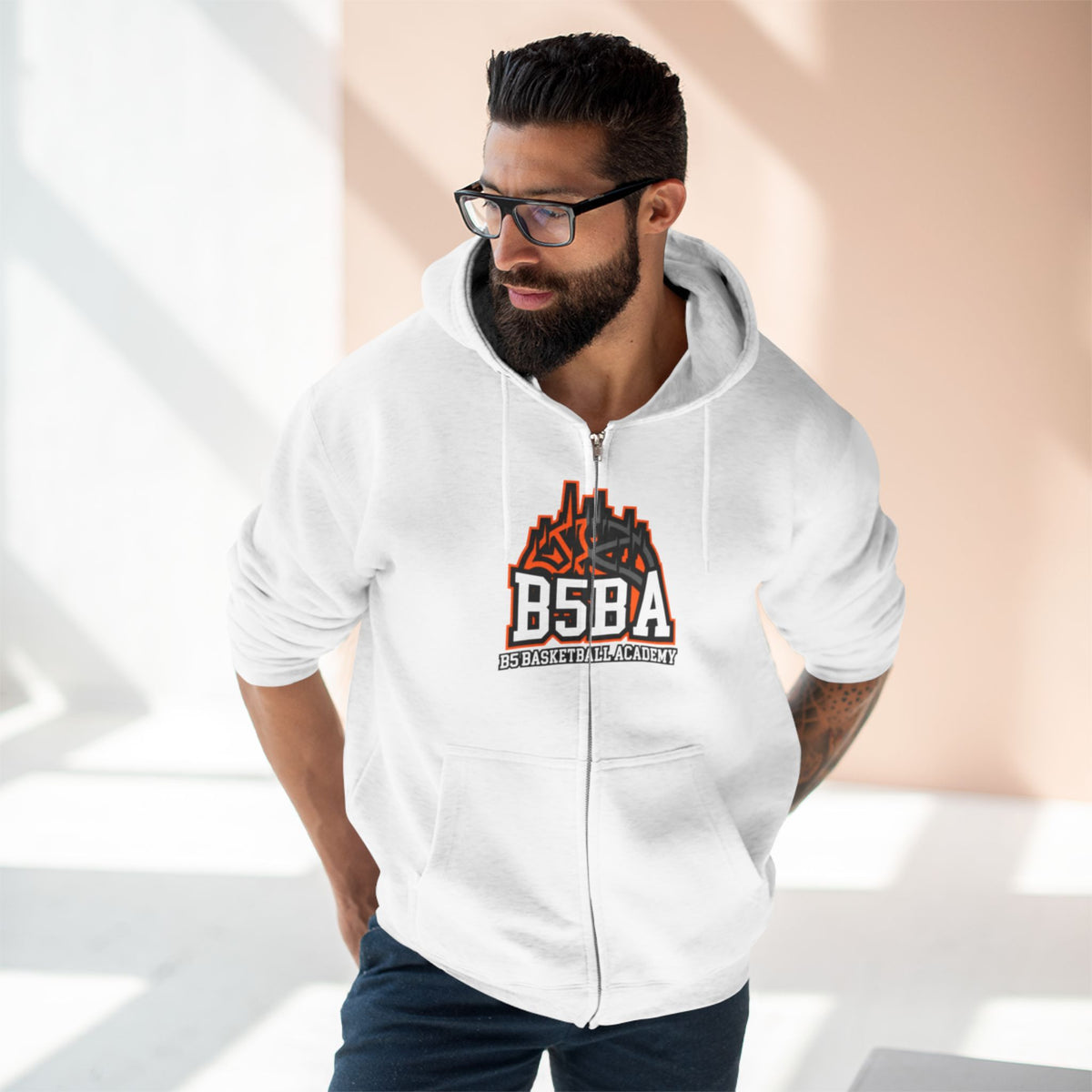 Unisex Zip Hoodie